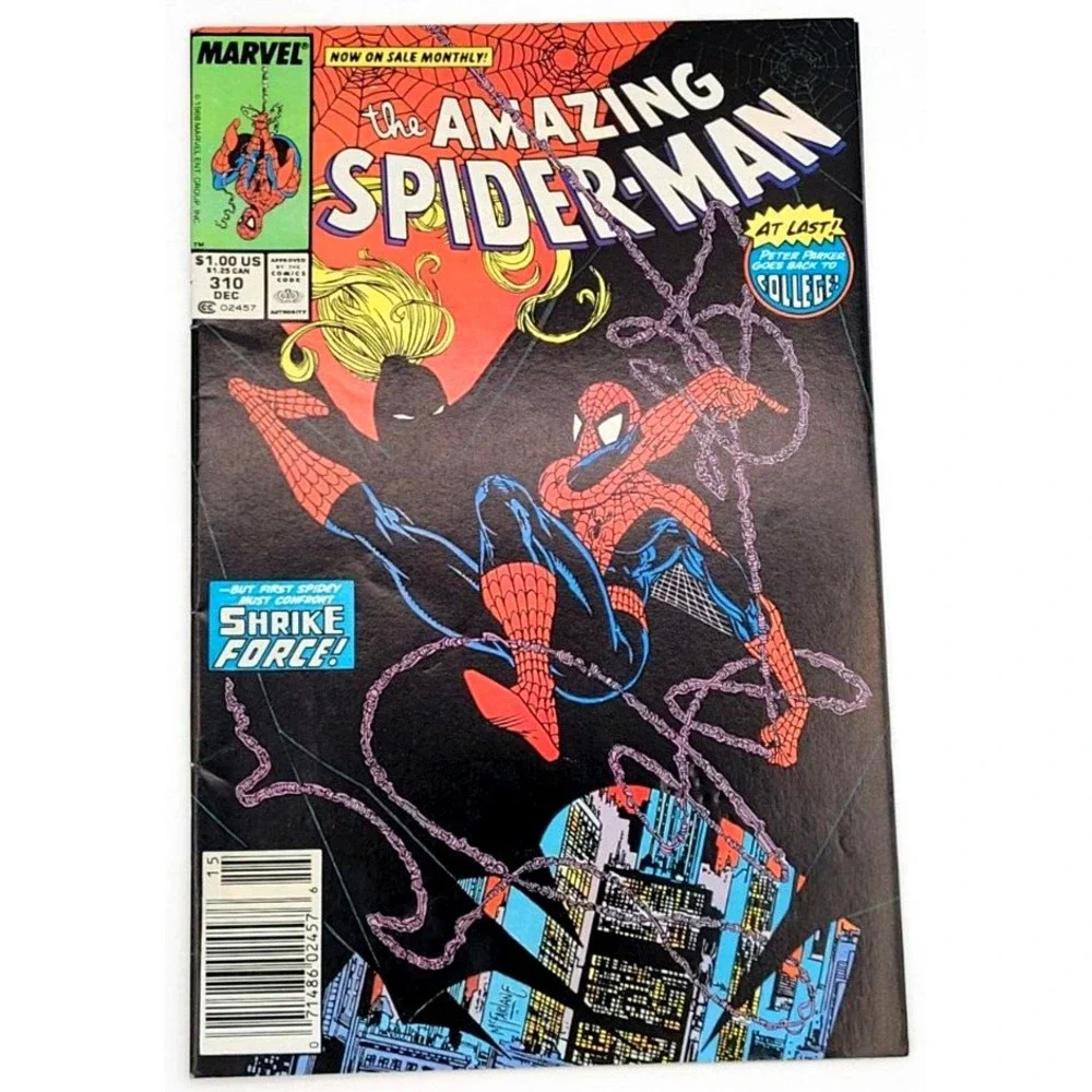 AMAZING SPIDER-MAN #310 (1988) / VF/NM / MARK JEWELER NEWSSTAND‎ MCFARLANE